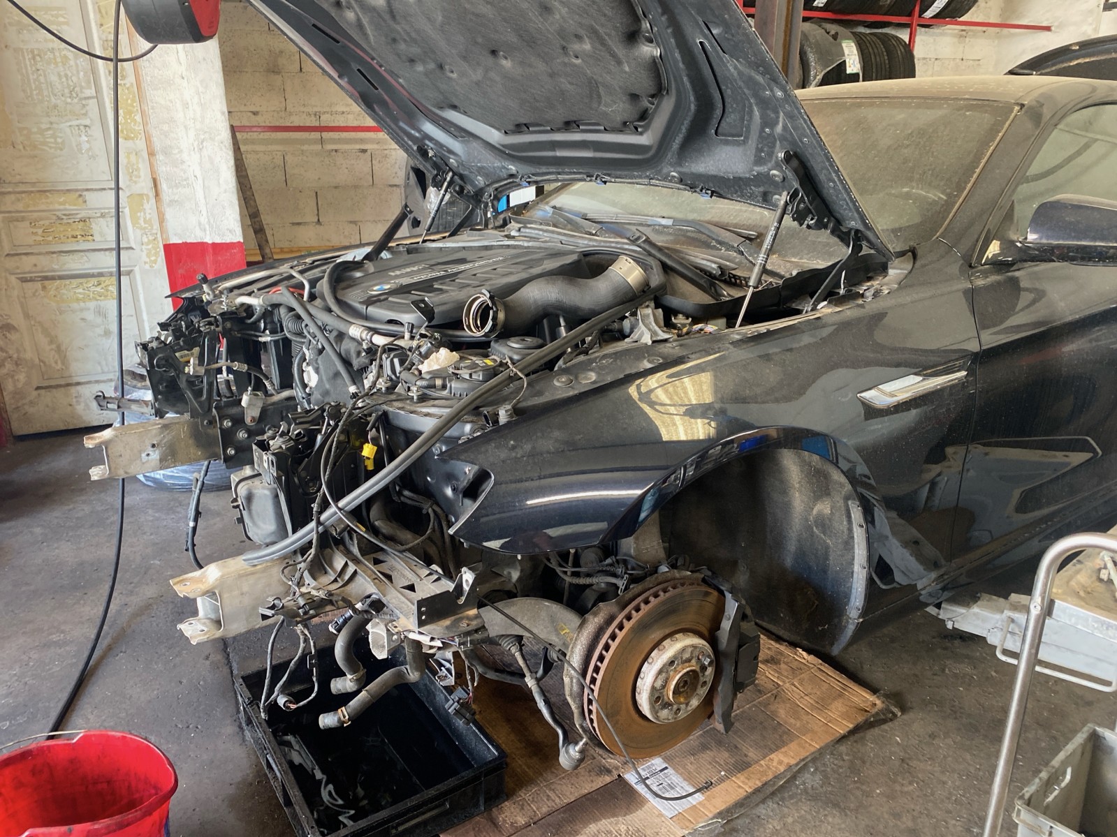 Remplacement de moteur sur un M640 à Vendargues 