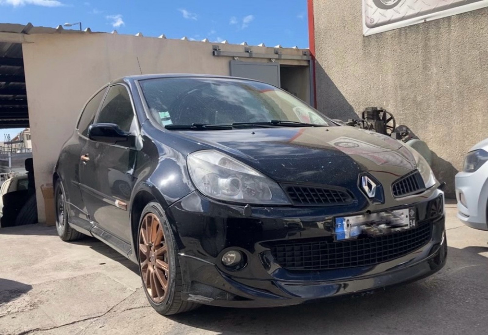  Garage Vendargues, remise en état des freins et révision complète sur une Clio RS 